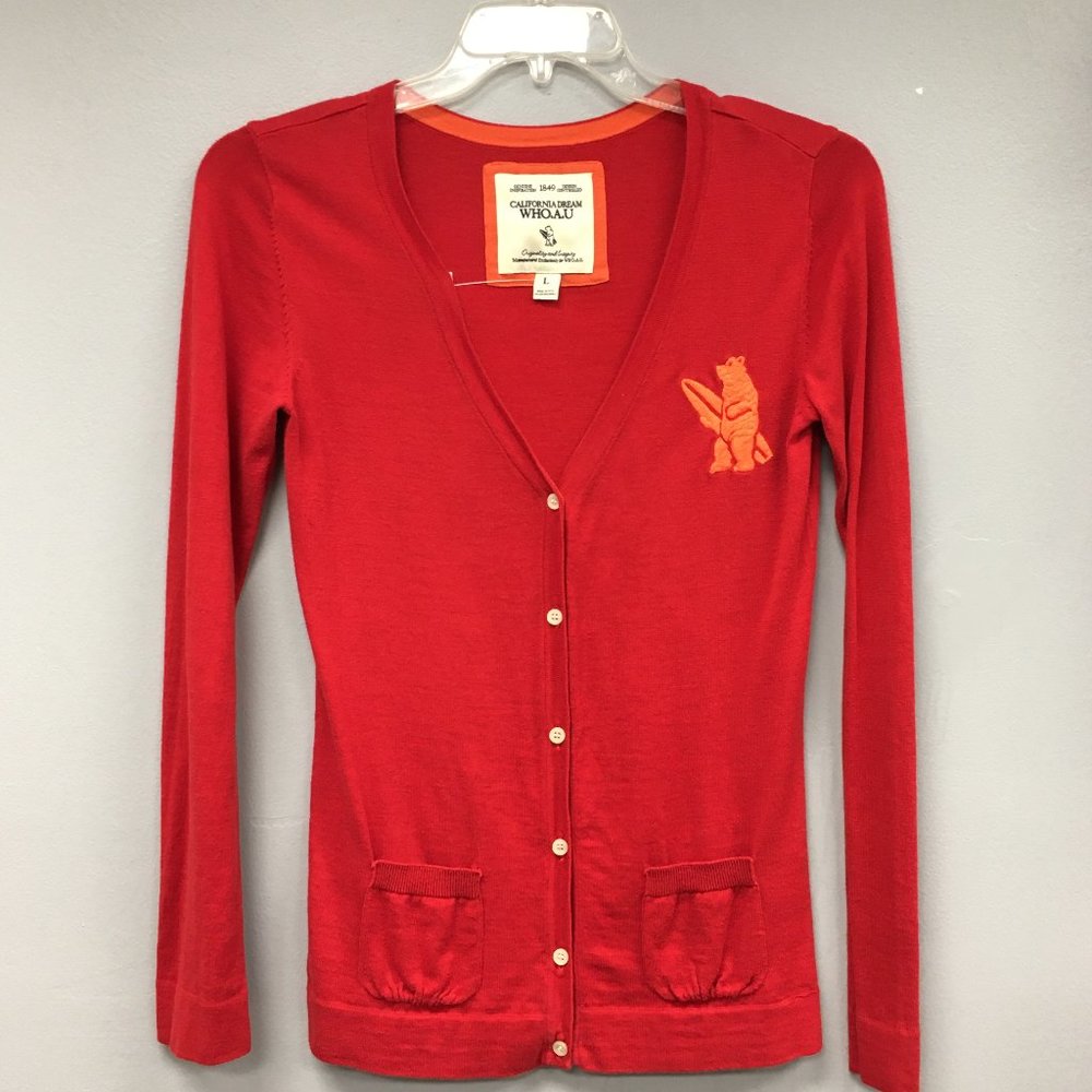 Red WHOAU Sweater
